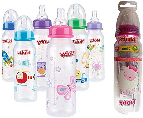 Nuby ID1486 Botella Impresa con