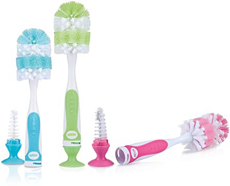 Nuby ID5524 Cepillo para Biberones