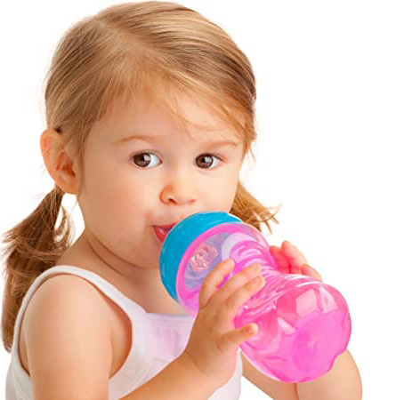 Nuby ID9648 - Vaso con boquilla que no derrama