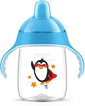 Philips Avent Magic - Taza antigoteo de 340 ml, color azul