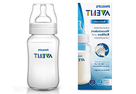 Philips Avent SCF816/17 - Biberón Anti-colic de 330 ml, transparente