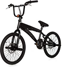 Moma Bikes Bicicleta Competicion "BMX FREESTYLE 360ª" - Alu, Doble Freno Disco - Ruedas 20"
