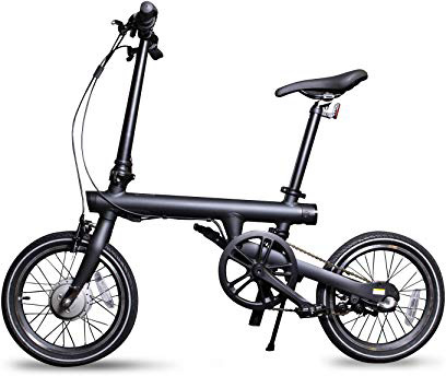Xiaomi Qicycle - Bicicleta Eléctrica Plegable 250W, Negro
