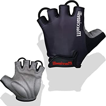 MACCIAVELLI - Guantes de Ciclismo | Guantes MTB de Medio Dedo | Adecuado para Ciclismo de Carretera y de Montaña - Guantes para Hombres y Mujeres