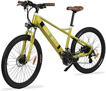 Cityboard E- Tui Bicicleta Eléctrica, Unisex Adulto, Negro/Azul, 27.5 Pulgadas