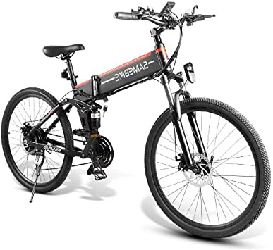Lixada Bicicleta Eléctrica Plegable Motor