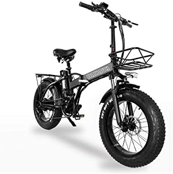 XXCY Bicicleta eléctrica Plegable 500w