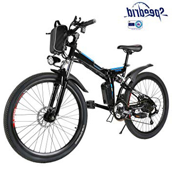 







Speedrid Bicicleta eléctrica ebike electrica 26/20 Ebike ebike montaña para Bicicleta con Motor sin escobillas 250 W Batería de Litio 36 V 8 Ah Shimano Velocidad 21/7







