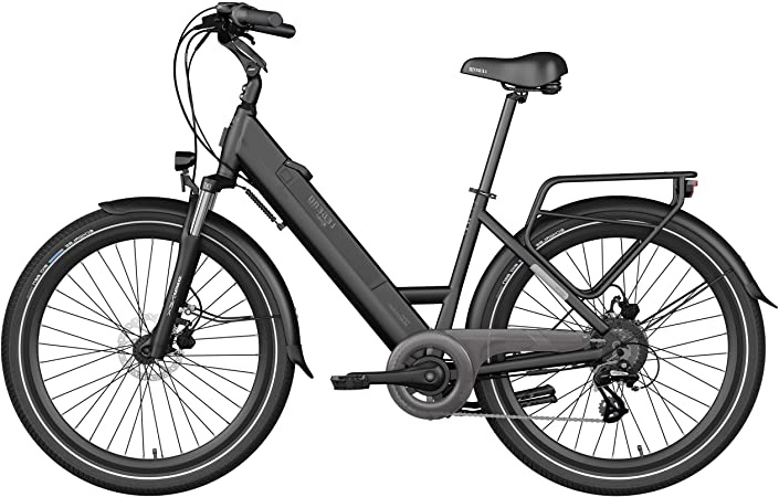 Legend eBikes Milano 36V10.4Ah Bicicleta Eléctrica Unisex Adulto, Onyx Black, Talla Única
