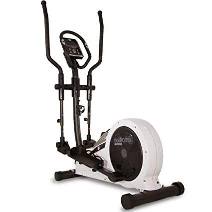 BH Fitness AMBITION 10001325 bicicleta eliptica - magnetica -sistema inercial de 12 Kg - zancada de 32 cm - Watt constantes