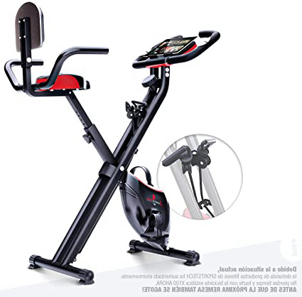 Sportstech Bicicleta estática Plegable F-Bike