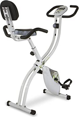 Tecnovita by BH Back Fit - Bicicleta estática plegable, Unisex adulto, color Blanco / Verde, talla Única