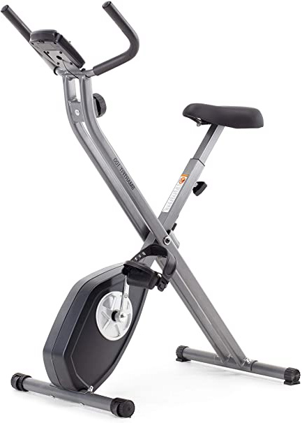 CADENCE Unisex - Bicicleta estática plegable SMARTFIT 100, negro y plata