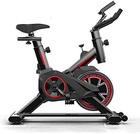 RLF LF Bicicleta Estática para El Hogar Bicicleta De Spinning, Bicicleta Estática Vertical con Pantallas LCD Súper Silenciosas, Resistencia Infinita Equipo De Ejercicios