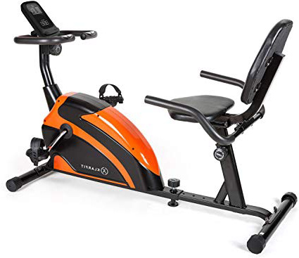 KLAR FIT Relaxbike 6.0 SE Bicicleta reclinada - Bicicleta estática, Volante de inercia de 12 kg, Resistencia magnética de 8 Niveles, Soporte para Tablet, Silencioso, hasta 100 kg