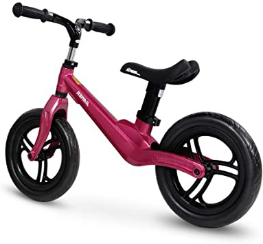 SENQI Bicicleta de Equilibrio para niños de 12 Pulgadas, sin Pedal, Bicicleta de 2 a 4 años de Edad