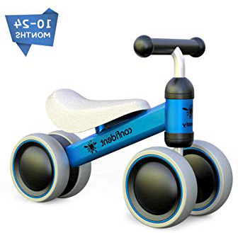 XIAPIA Bicicleta sin Pedales para Niños, Bicicleta Bebe 1 Año Bicicleta Equilibrio 1 Año Bicicleta Infantil sin Pedales de Forma Animal Lindo de Regalo Favorito del Niño(Azul)