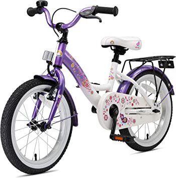 BIKESTAR Bicicleta Infantil para niños y niñas a Partir de 4 años | Bici 16 Pulgadas con Frenos | 16" Edición Clásica