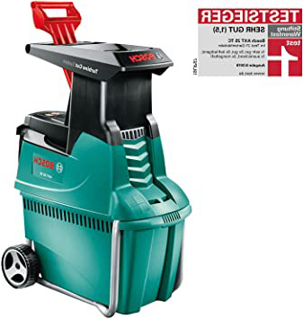 Bosch - Desmenuzadora biotrituradora AXT 25 TC (2500 W, caja colectora de 53 l, capacidad de corte de 45 mm de diámetro, en caja)