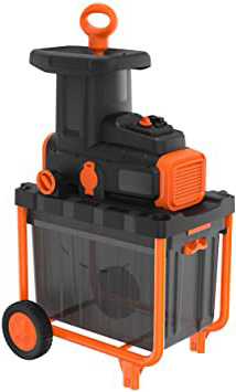 BLACK+DECKER BEGAS5800 - Biotrituradora eléctrica 2800W, 45 Litros