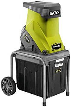 Ryobi RSH2545B - Trituradora eléctrica, 2500 W, caja de recogida de 40 L, 1 pieza 5133002512
