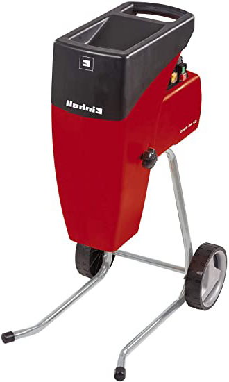 Einhell 3430620 Biotrituradora eléctrica silenciosa, 2000 W, 220 V, Negro, Rojo