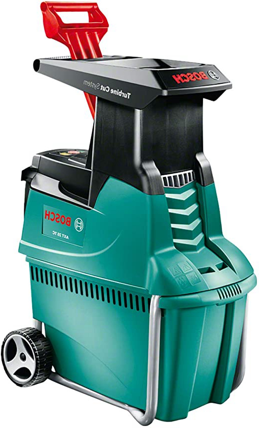 Bosch - Desmenuzadora biotrituradora AXT 25 TC (2500 W, caja colectora de 53 l, capacidad de corte de 45 mm de diámetro, en caja)