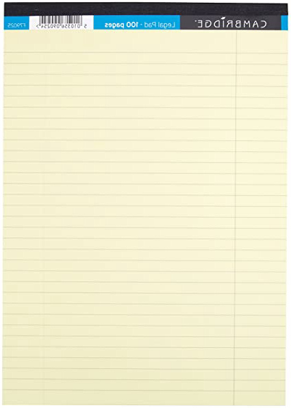 Cambridge Legal Pad - Paquete
