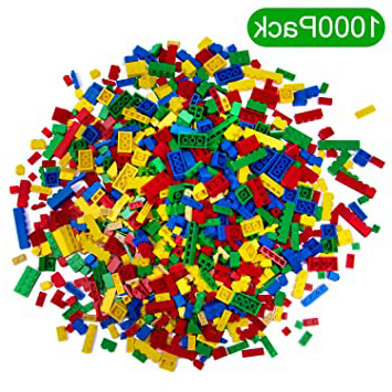 NEEGO Bloques de Construcción 1000 Piezas Bloques de Construcción Infantil 3D Juegos de Construcción Ladrillos de Construcción Juguete Colorido Juego para Niños Juguetes Educativos