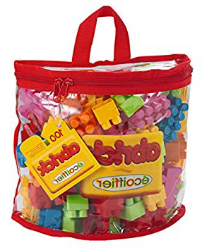 Ecoiffier - Bolsa con 100 Bloques de Construcción Abrick ( 846)