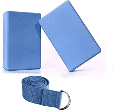 Abree 2pcs Bloques de Yoga+Correa