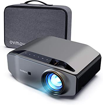 Vamvo Proyector Nativo 1080p Full HD 6000 Lux con Dolby, Pantalla de Imagen Máx de 300 "Ideal para Cine en casa, Entretenimiento, Fiesta, Video Juego y presentación Comercial, etc.