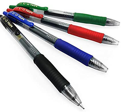 Pilot Spain G-2 - Roller con tinta de gel, multicolor