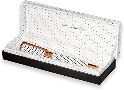 FILOU Bolígrafo premium roller recargable ideal para regalo mujer | incluye caja o estuche a juego | satisfacción garantizada | o Modelo Polka Dots