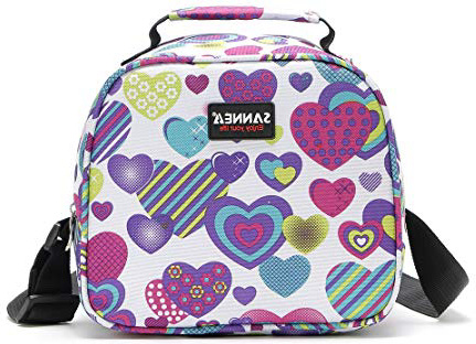 Bolsa isotérmica para el almuerzo Yvonnelee, bolsa aislante para transporte de alimentos, nevera portátil para oficina, tamaño pequeño, 6 litros morado