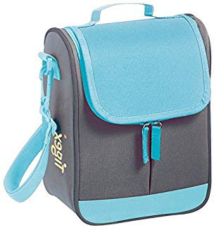 Tigex - Bolsa Isotérmica de Gran Capacidad - Color Gris y Azul