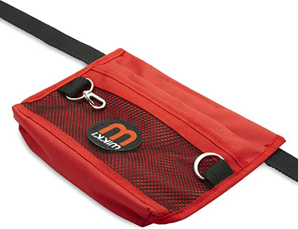 Interpet Bolsa Deluxe de Mikki para Guardar premios para Perros y Cachorros Que están Siendo adiestrados. Ajustable a la Cintura y con Cinta para Colgar del Hombro.