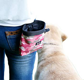 Diyafas Camuflaje Bolso del Entrenamiento del Perro Tratar Bolsa para Mascotas Dispensador de Bolsas de Poo