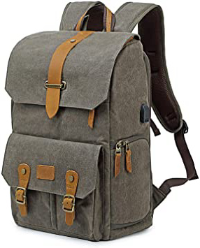 Multifuncional Mochila Camping para Cámara,Antirrobo