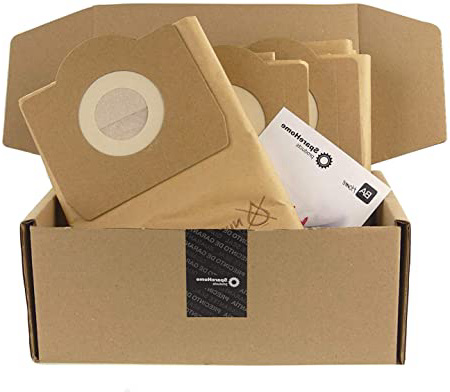 10 Bolsas De Filtración Superior Para Aspirador Karcher WD 3, WD 3 Premium, MV3.