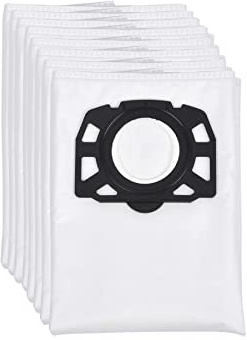 8 Pack Bolsas de Fitro, para aspiradora Karcher WD4 WD5 WD6 WD5 / Premium / MV4 / MK5 / MV6 de KEEPOW