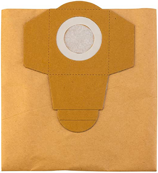 Einhell - Pack de 5 bolsas para aspiradoras (20 litros), color beige