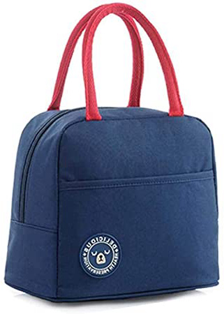 La mente es Maravillosa - Bolsa Termica Porta Alimentos (Azul)