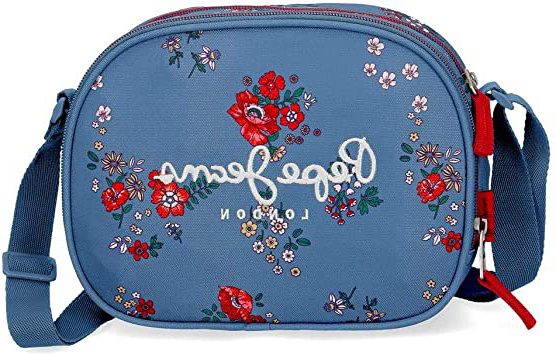 Pepe Jeans Pam - Bolso Bandolera, 23 cm, Multicolor