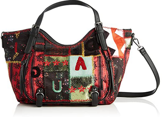 Desigual Bolso Mujer Patch Texturas