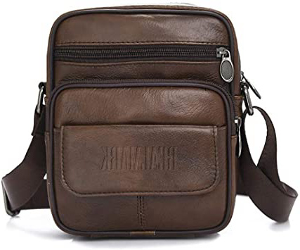 Cuero Bolso Bandolera Messenger Negocios