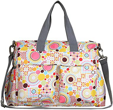 Happy Cherry - Maternal Bolso Cambiador Bolsillos para Carrito Carro de Bebes Pañales Multibolsillos Mamá Viaje