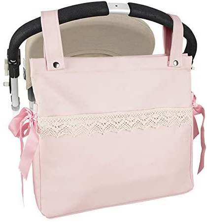 Talega polipiel carrito bebe Modelo Penelope- Color Rosa- Danielstore
