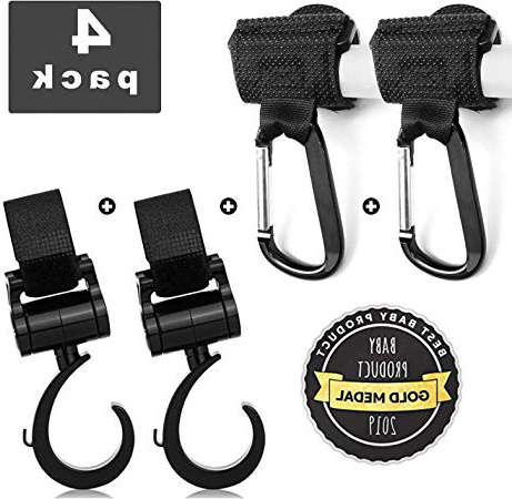Manillar de la Sillita, Gancho Para Colgar Cochecito,gancho carrito bebe,pinzas para cochecito de bebe, Mantas Para Colgar Cartera Bolso