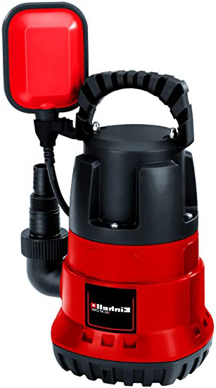 Einhell GC- SP 2768 - Bomba de aguas sucias (270W, capacidad de 6.800 l/h, profundidad max. de inversión 5m, conexión de manguera 47.8mm) (ref.4170442)